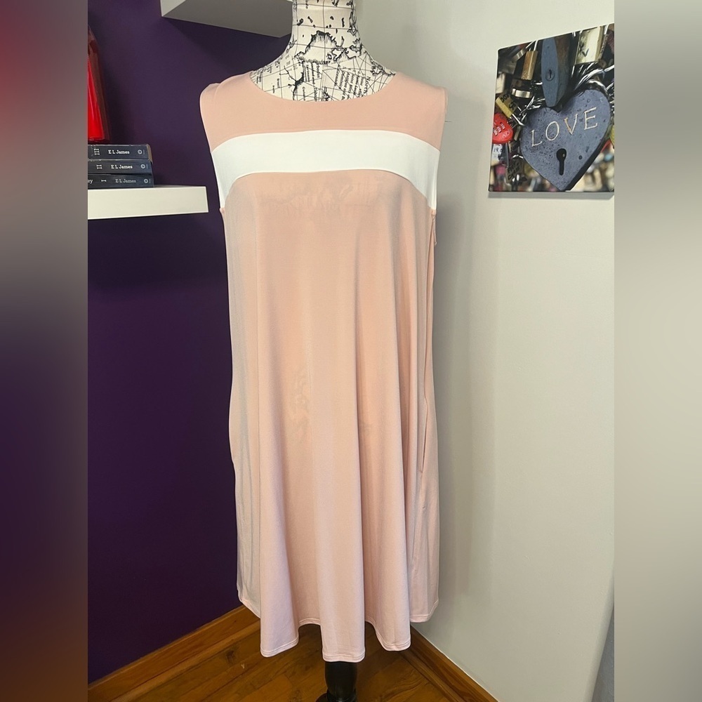 7 for $30 Nina Leonard Sleeveless Dress
